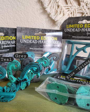 LIMITED EDITION Iron Hooks (Teal) - 2 Pack