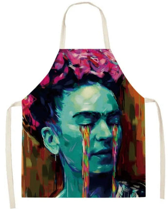 Waterfall Tears: Frida Artwork Apron